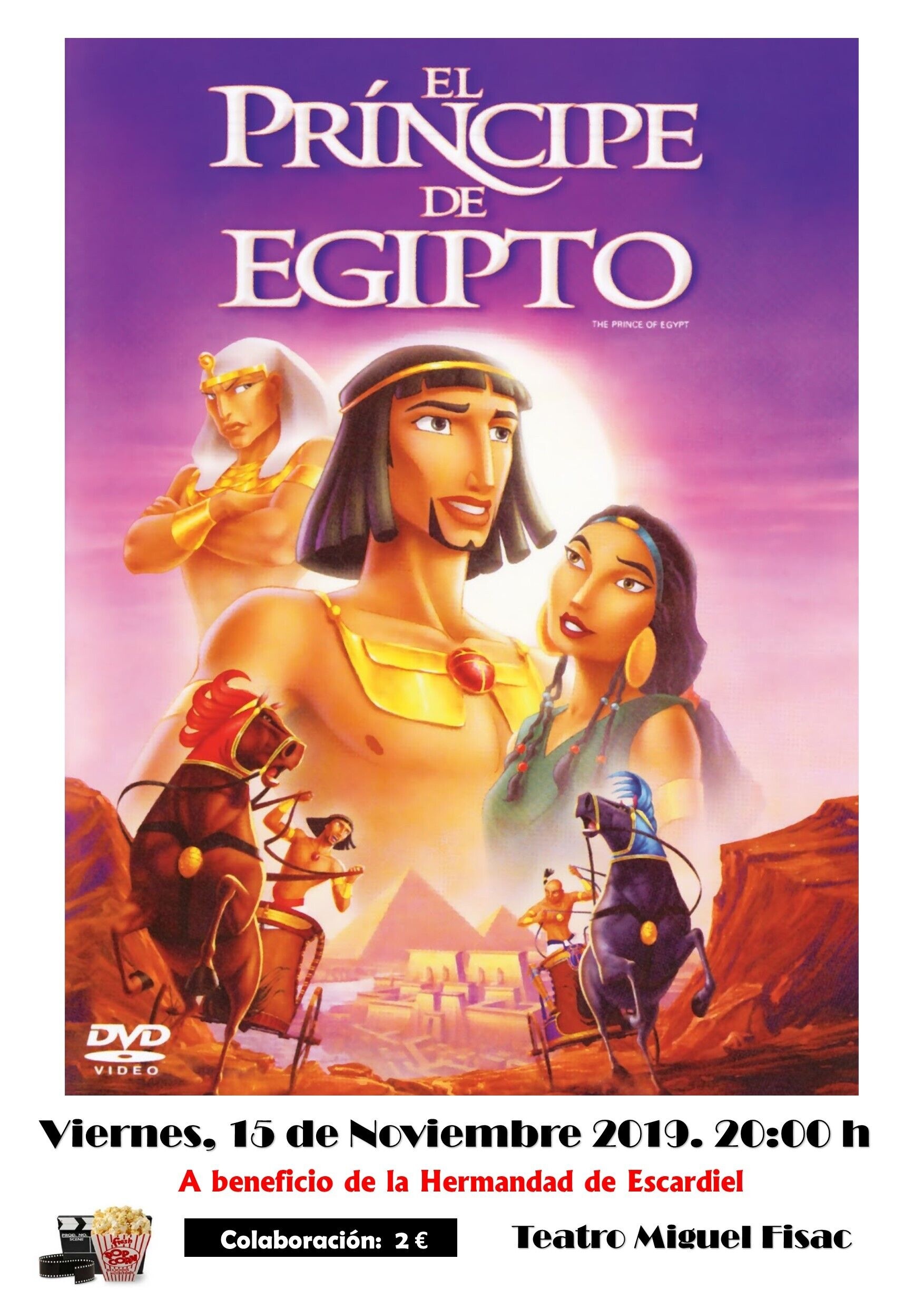 Cine El principe de Egipto