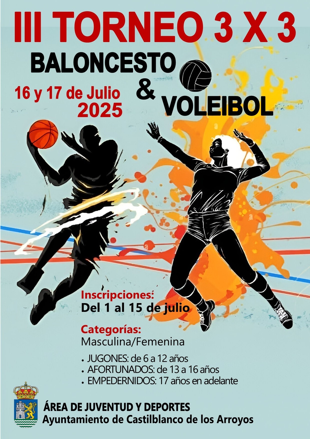III TORNEO BALONCESTO Y VOLEIBOL