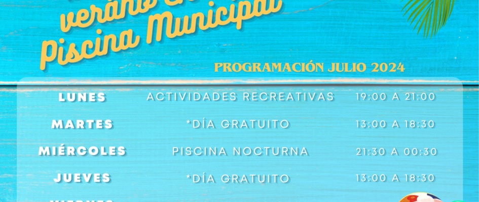 actividades piscina