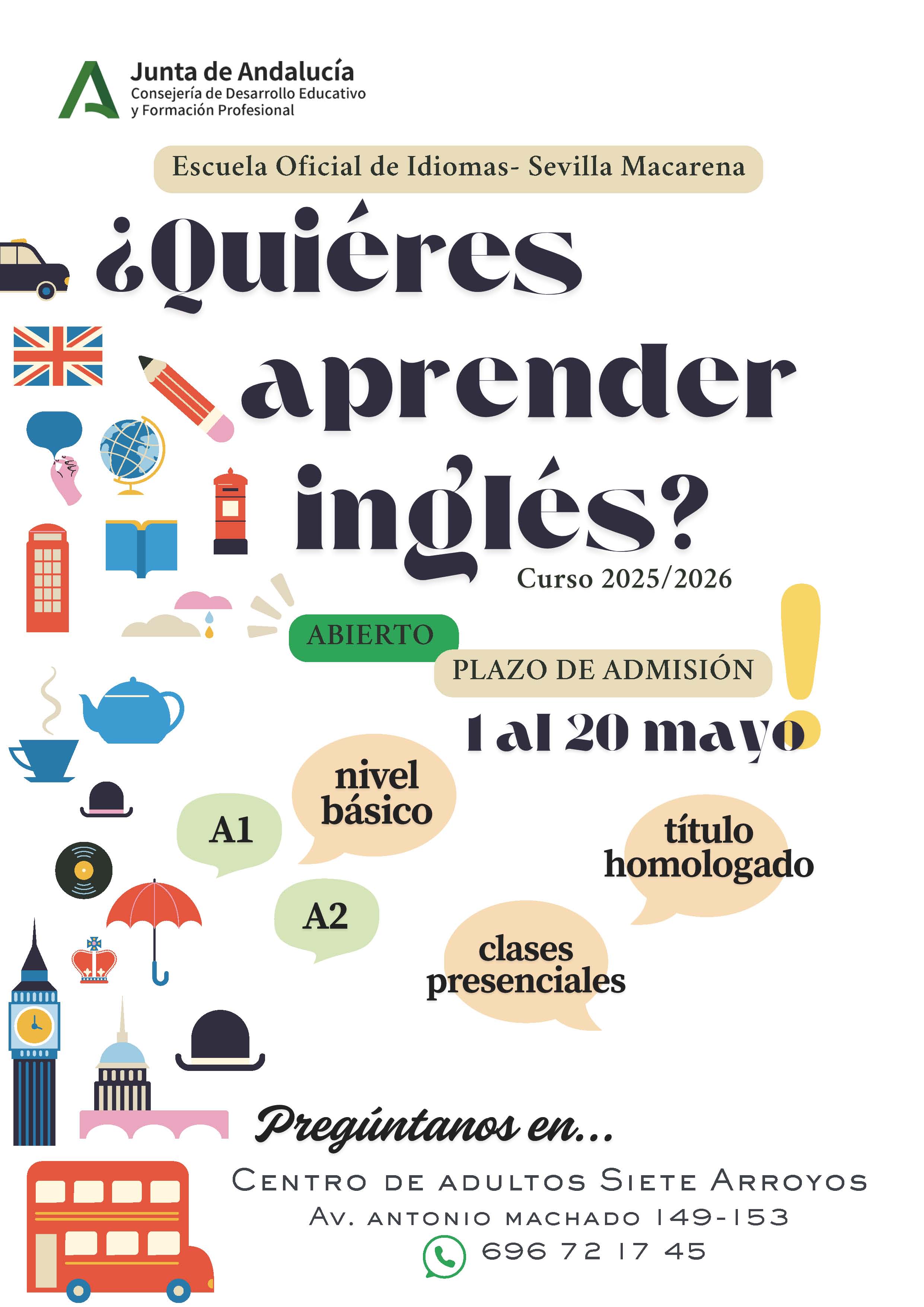 cartel escuela de idiomas jpg