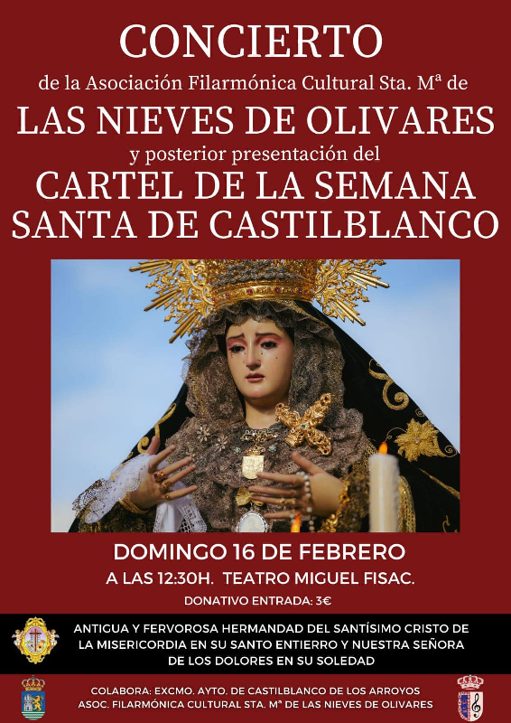 cartel marchas