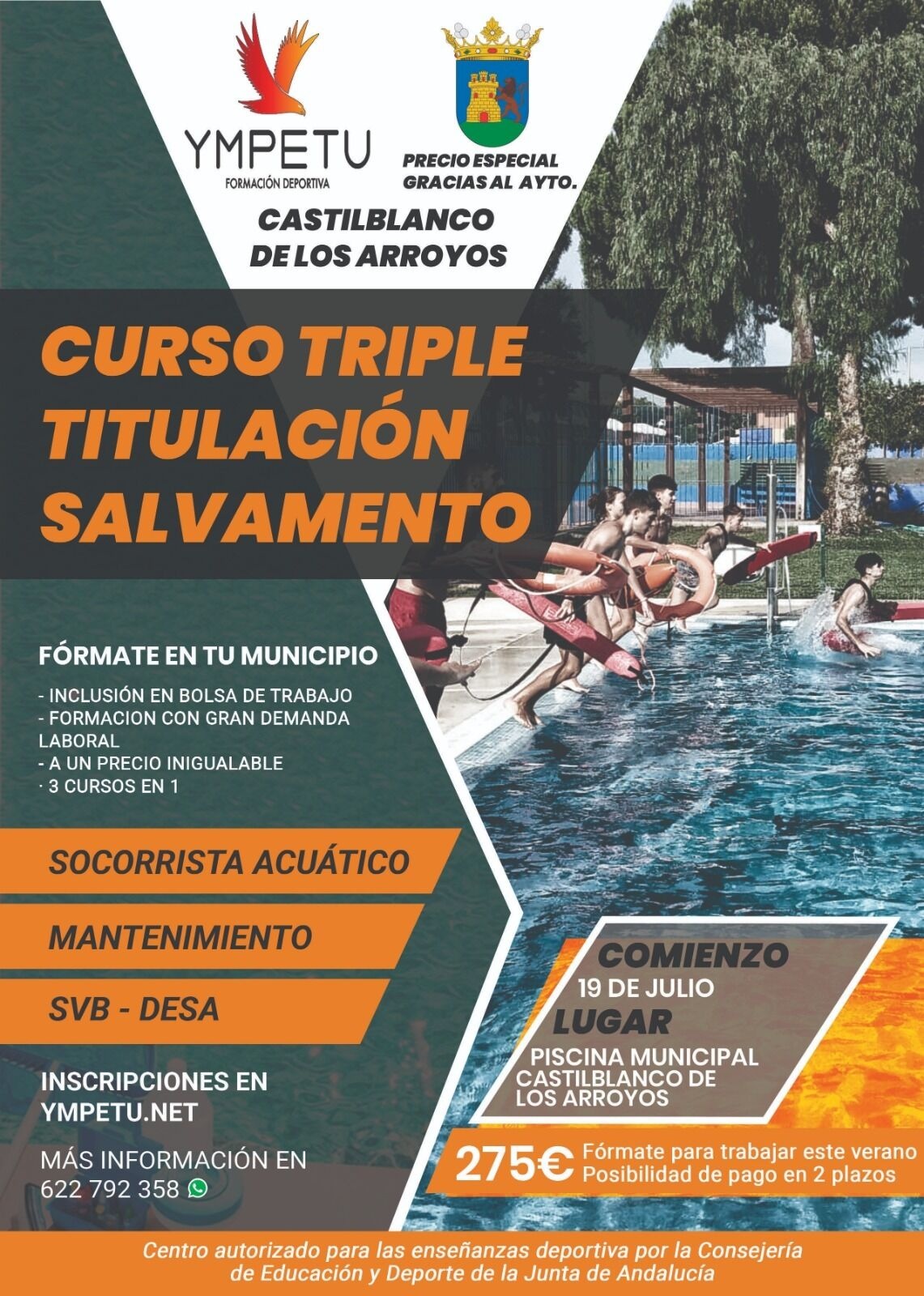 curso natacion