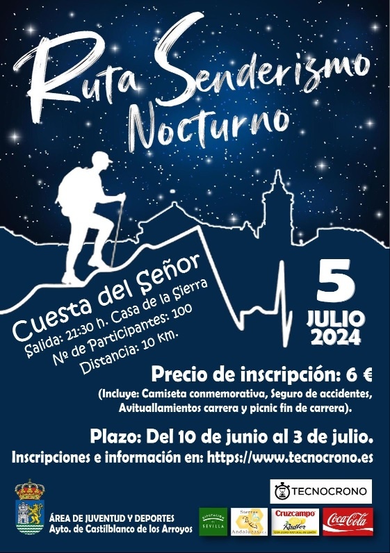 ruta senderista nocutrna